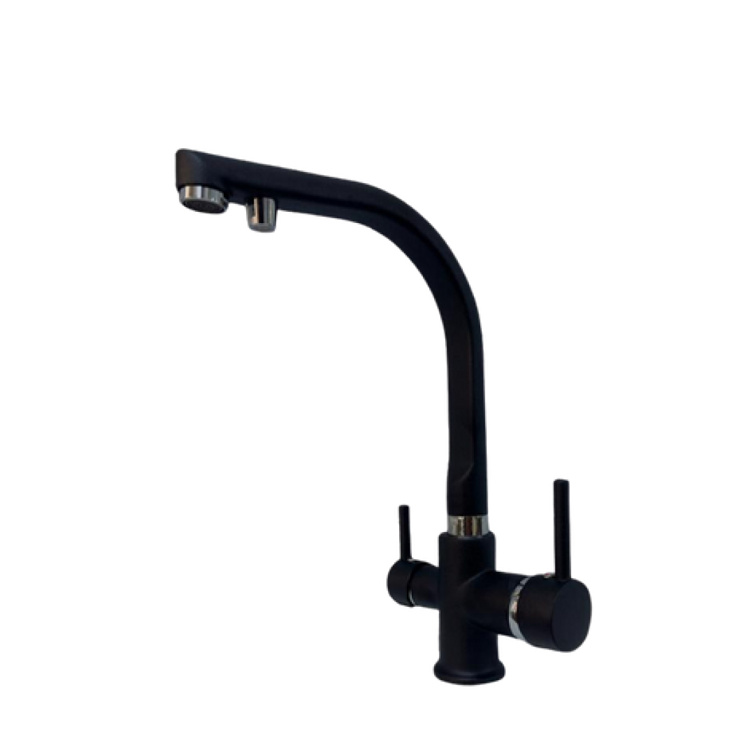 Mix Siyah 3 Yollu Musluk