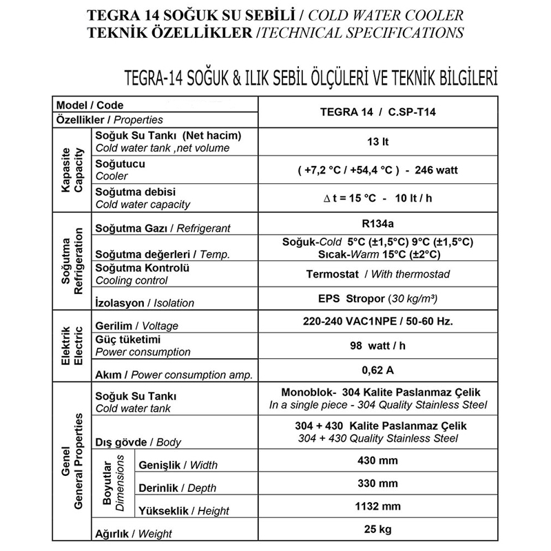 T-14 Arıtmalı Su Sebili - Görsel 2